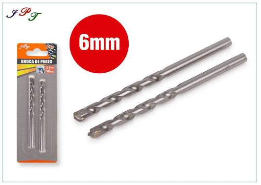 Broca de pared 6mm*10mm construcción alta resistencia
